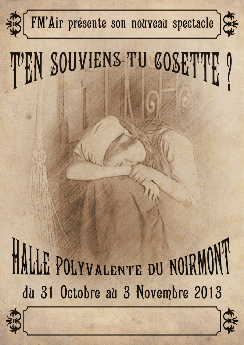 affiche T’en souviens-tu Cosette ?